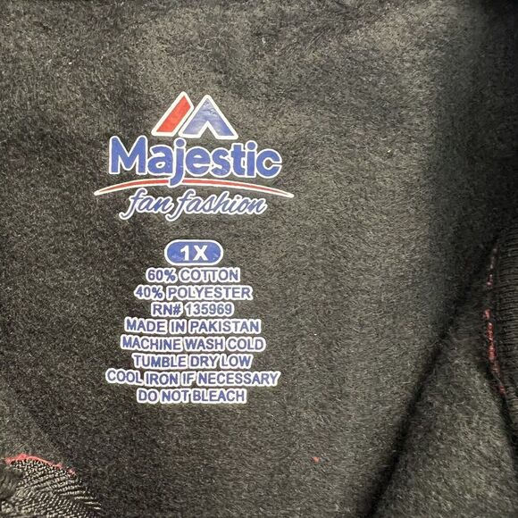 Atlanta United FC Majestic 1X Plus Size Women's 1/4-Zip Pullover Sweatshirt NWT - Picture 11 of 11